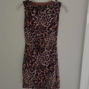 Cheetah Party Dress
